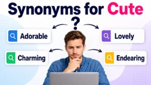 synonyms for cute