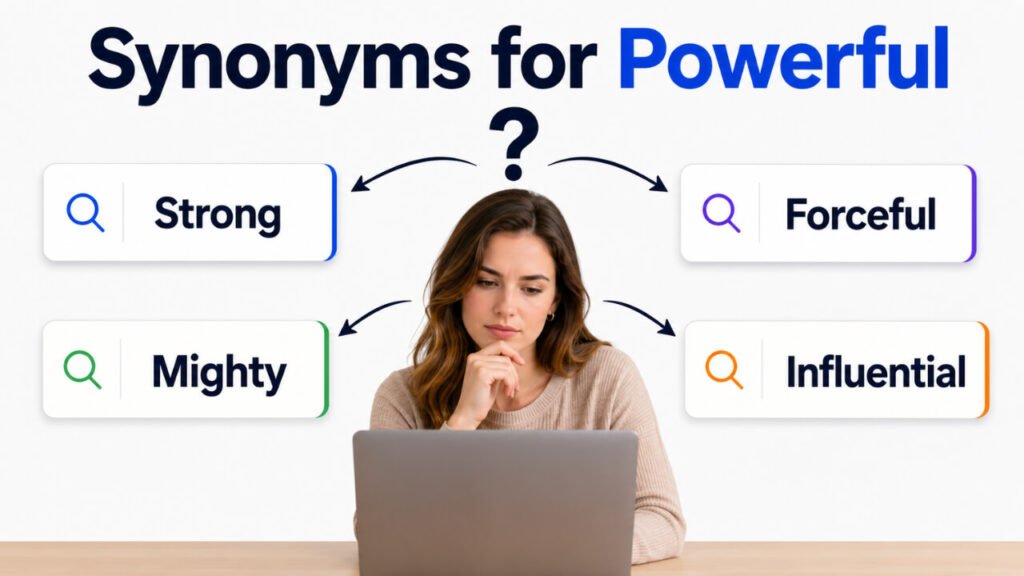 synonyms for powerful