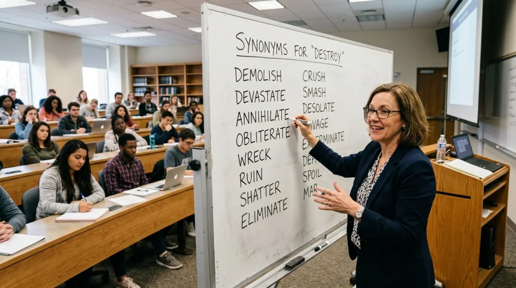 synonyms for destroy