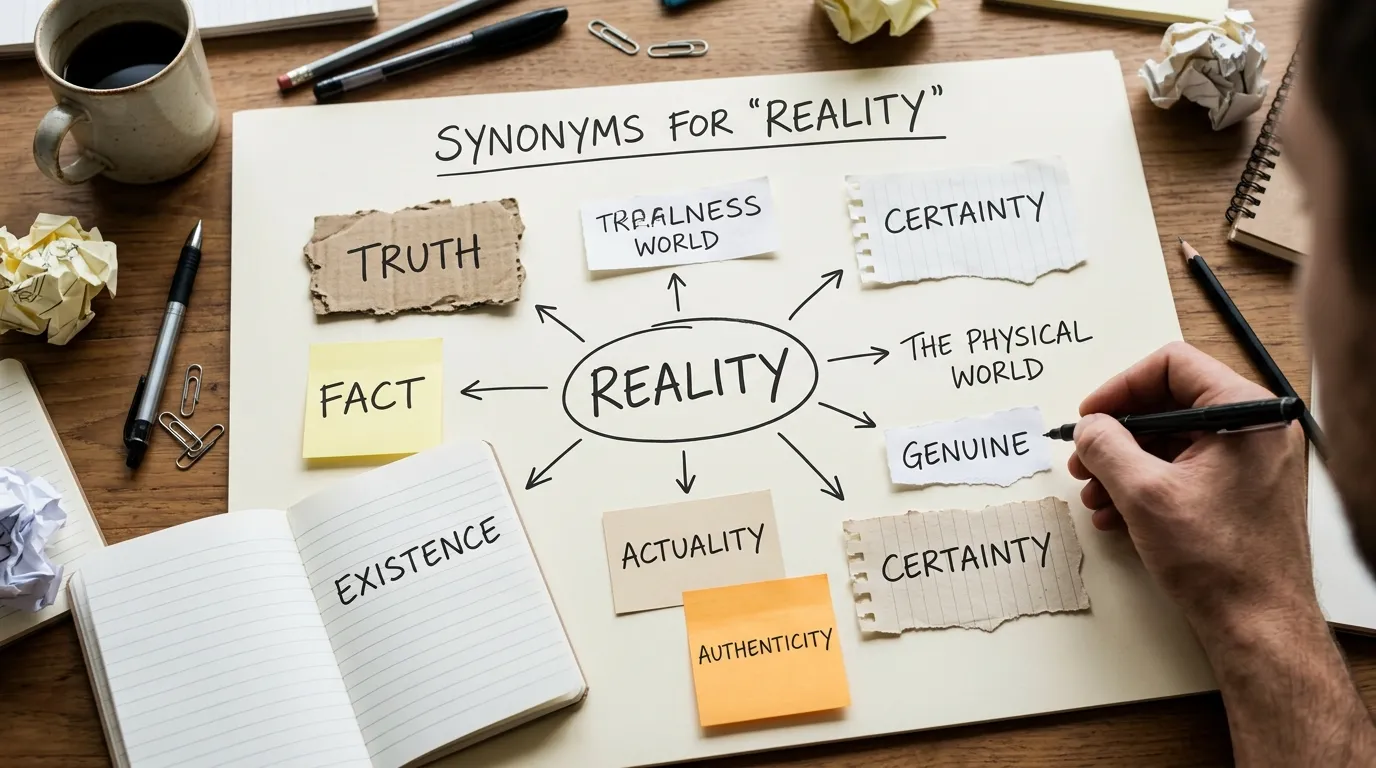 Closest Synonyms for Reality