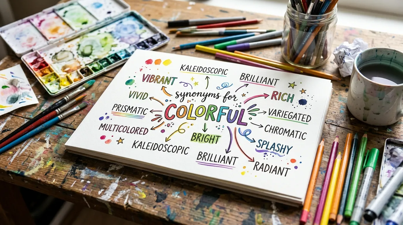 Colorful vs. Similar Words Key Differences