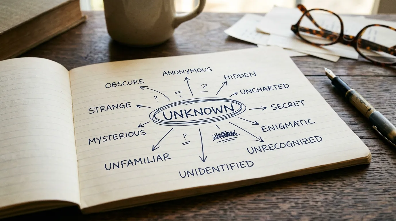 Grammar and Usage How to Use Unknown Correctly