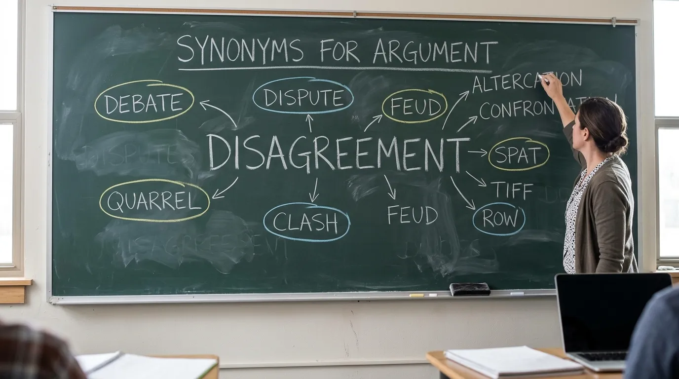 Quick List of Synonyms for Argument