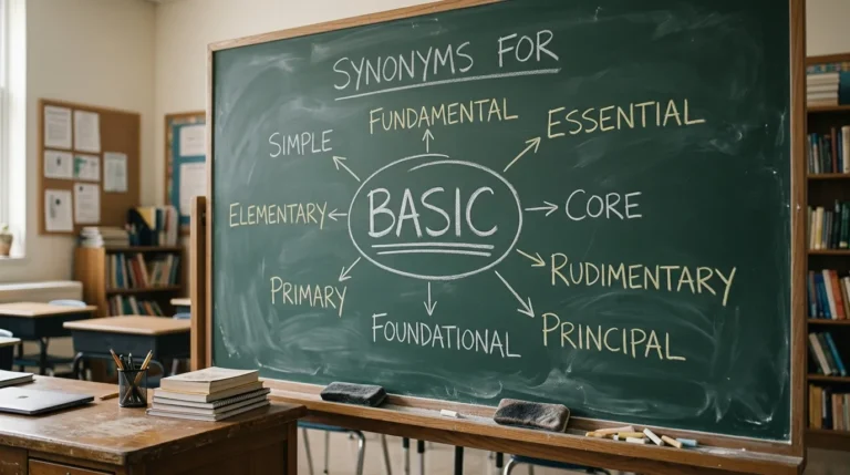 synonyms for basic