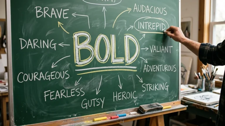 synonyms for bold