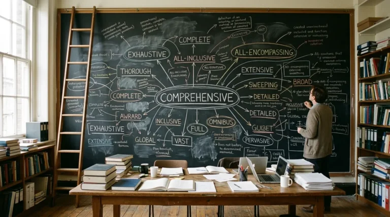 synonyms for comprehensive