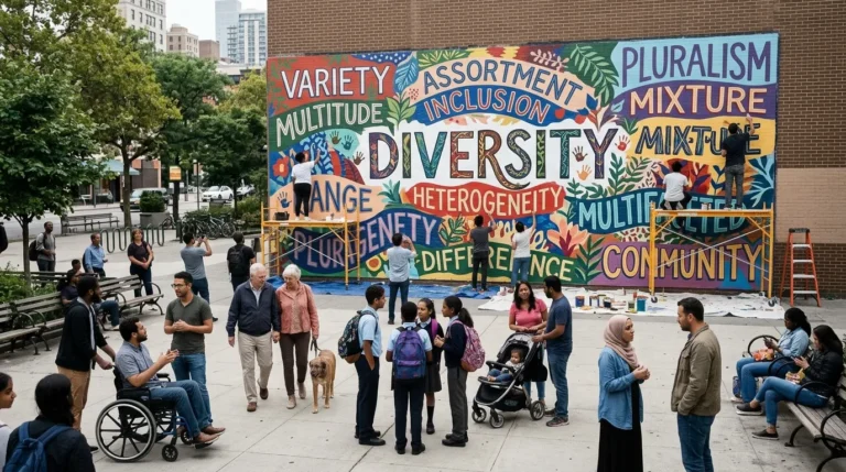 synonyms for diversity