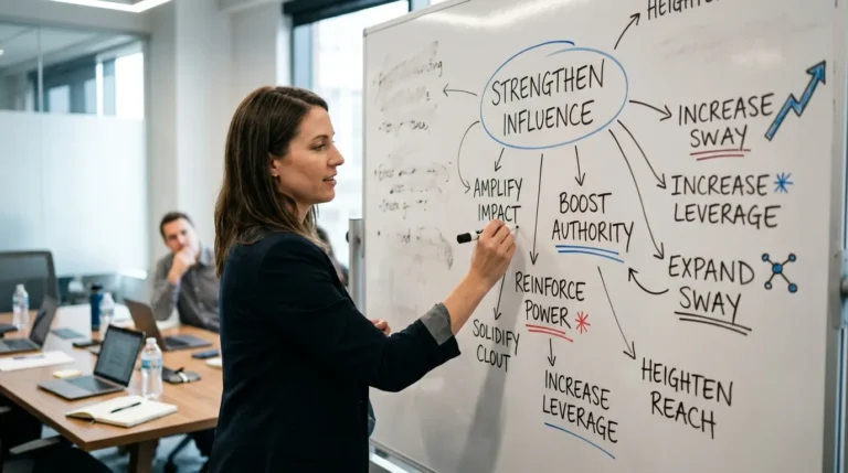 synonyms for strengthen influence