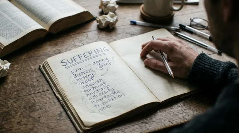 synonyms for suffering
