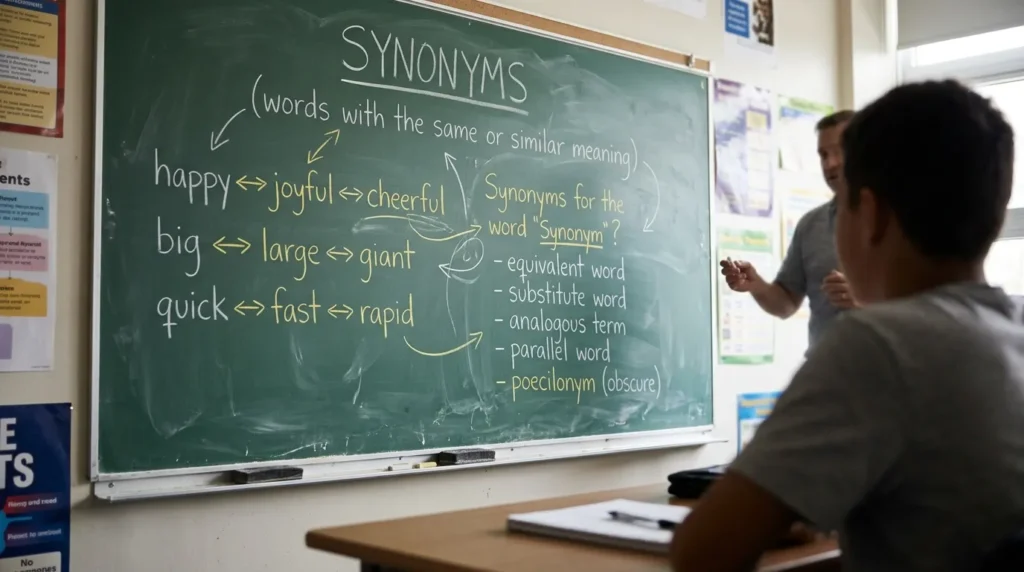 synonyms for synonym